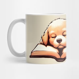 Reading Dog Mug